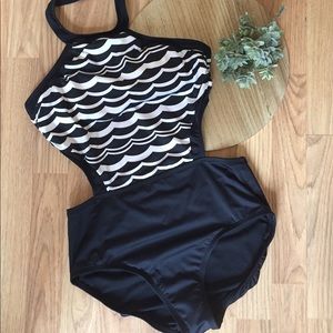 Clean Water One Piece Cut Out Suit SZ M